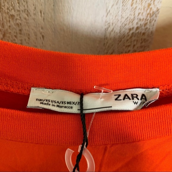 ZARA WB Ruffle T Shirt Dress Blogger Favorite - Picture 3 of 7